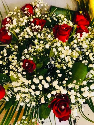 Bouquet Dozen Red Roses